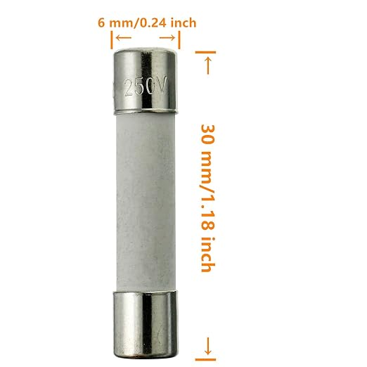 12 Values 60 Pcs 6 x 30 mm T 1A 2A 3A 4A 5A 6A 7A 8A 10A 15A 20A 30 A amp 250 V - Image 3