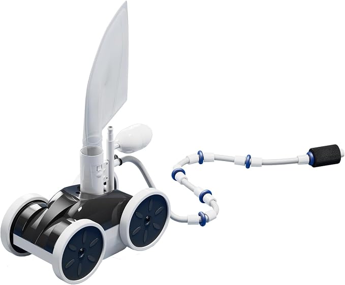 MAKHOON Upgrade Pool Pressure Side Sweeper – Professional Pool Cleaner by Makhoon