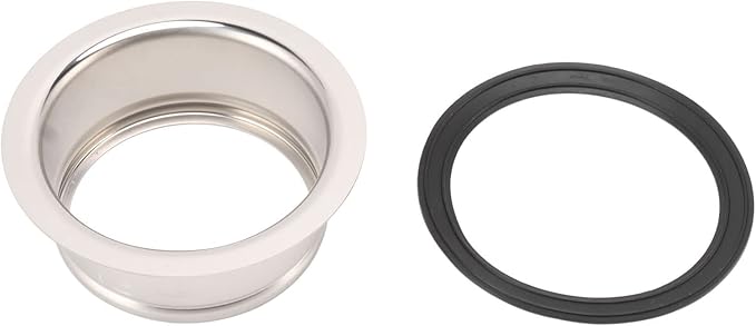 Extended Sink Flange Stainless Steel Deep Garbage Disposal Flange by Unknown