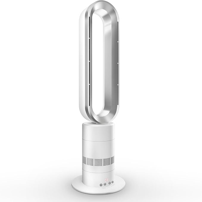 TP18Pro Bladeless Tower Fan and Heater Combo, 71° Oscillation, 35 dB Low Noise by Unknown