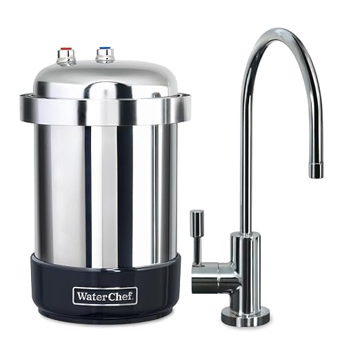 WaterChef U8500 Premium Under-Sink Water Filtration System & Designer Series by WaterChef