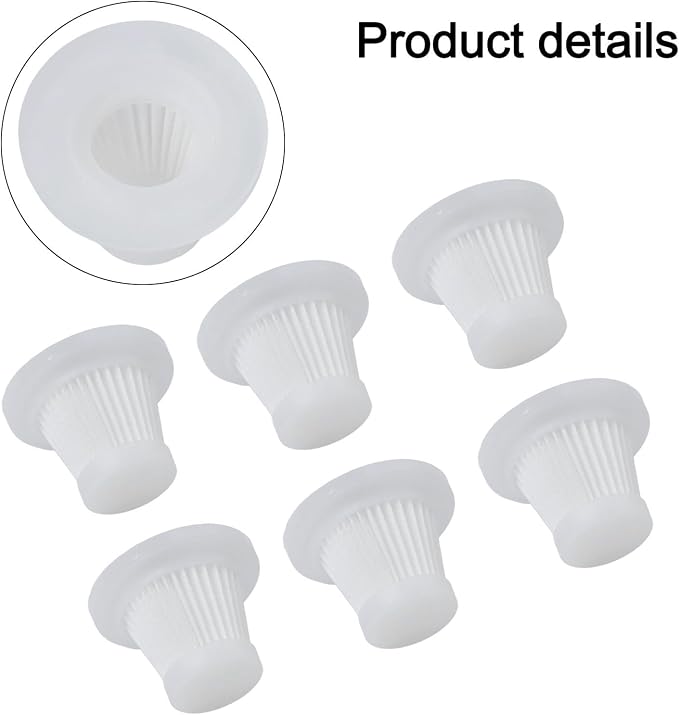 For HEPA Filter for Car Vacuum, Washable Reusable Vacuum Filter Replacement 10 - Image 5