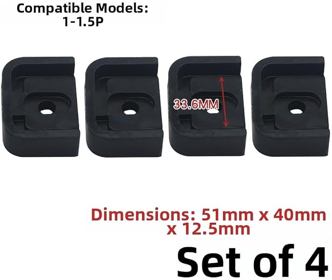 4 PCS Air Conditioner Outdoor Unit Vibration Damping Rubber Pad Foot Pad - Image 3