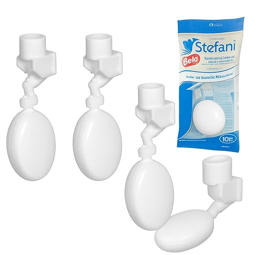 Pack of 3 Plastic Float Valve for Gravity Water Filter by Unknown