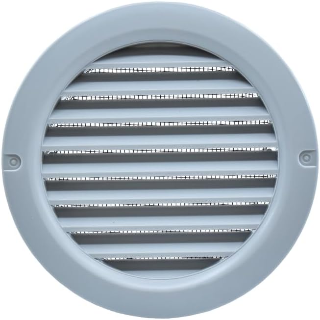 VENTS-US - 4" Round Plastic Light Gray Vent Cover - Compatible with a 4 Inch - Image 5