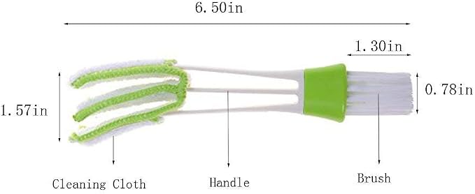 Mini Duster for Car Air Vent, Dust Collector Cleaning Cloth Tool for Keyboard - Image 2