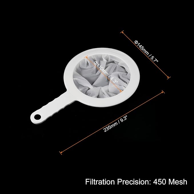 PATIKIL 9"x6" Food Filter Strainer, 450 Mesh Kitchen Mesh Filters Strainers - Image 2