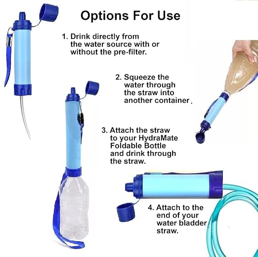 Galaxy Personal Portable Water Filter Straw Filtration Purifier - Image 5