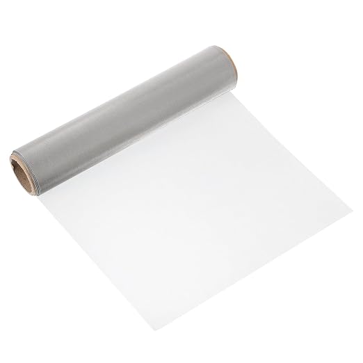 uxcell 80 Mesh 118" x 10" Woven Wire Mesh, 316 Stainless Steel Air Vent Filter by uxcell