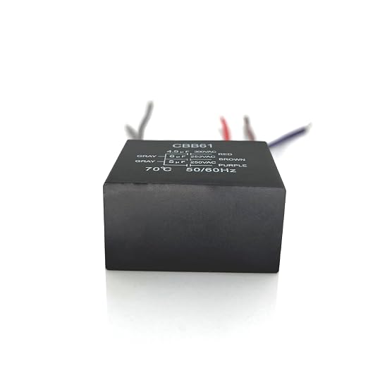YukiHalu Ceiling Fan Capacitor CBB61 4.5uf + 6uf + 5uf 5 Wire 250V Compatible - Image 5