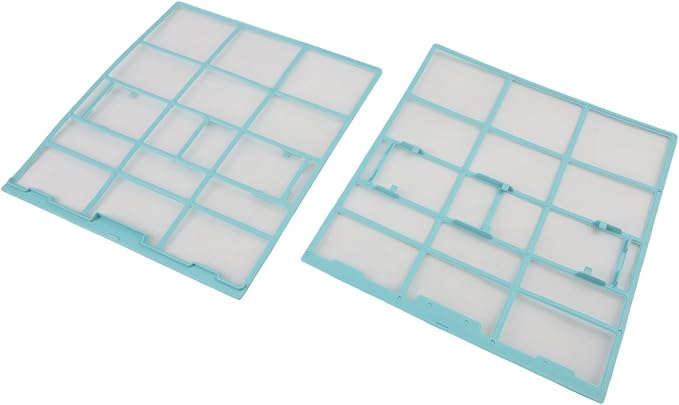 2pcs Indoor Hanging Air Conditioner Filter Accessories, Plastic Air Outlet Dust - Image 2