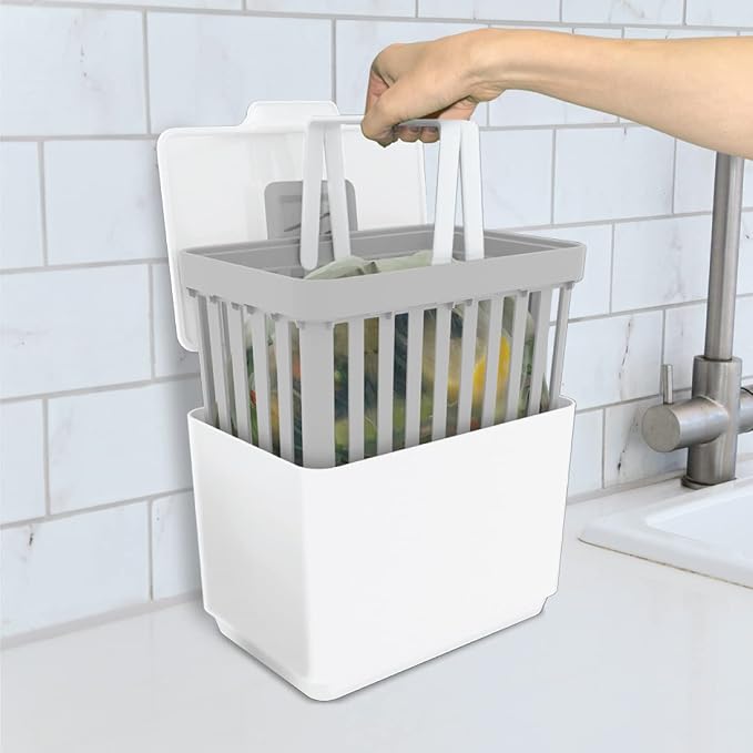Glad Compost Bin for Kitchen, 1.5 Gallon | Plastic Container - Image 5