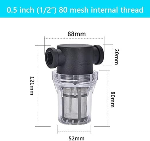 Budget Plastic Water Filter 1/2-1 - Image 2