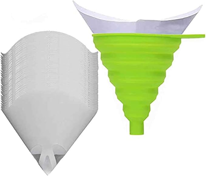 100PCS of Paper Paint Strainers by ANDES