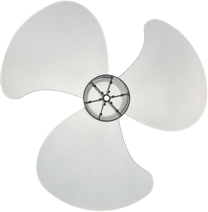 VOSAREA Plastic Fan Blades Replacement, 3 Leaves Replacement Fan Blades by Vosarea