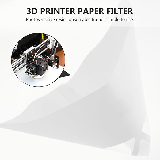 30Pcs Disposable Photosensitive Resin Strainer Funnel 3D Printer Accessories - Image 4