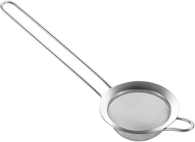 304 Stainless Steel 3.15 inch Fine Mesh Strainers by SUNWUKINKitchenmasterhome