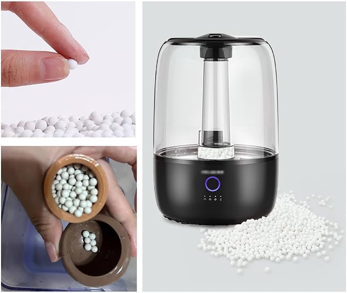 200 Gram Humidifier Cleaner Refill Replacement Nano Silver Ceramic Cleaning Ball - Image 3