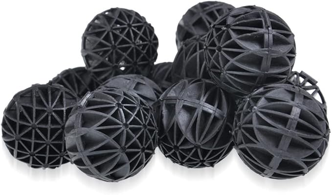 Wave Point Aquarium Filter Media Kits, 1 lb Activated Carbon + 50pc Bio Balls - Image 7