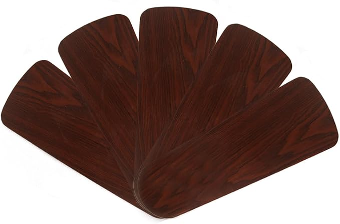 16" Fan Blades - 42" Ceiling Fan Replacement - Black Wood by Unknown