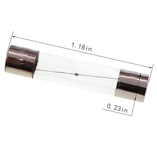 15 Values150pcs Slow Blow Glass Fuses Assorted Kit 6x30mm, 250V 0.5A, 250V 0.5A - Image 4