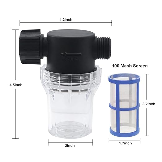 GIEX 100 Mesh Garden Hose Filter - Image 3