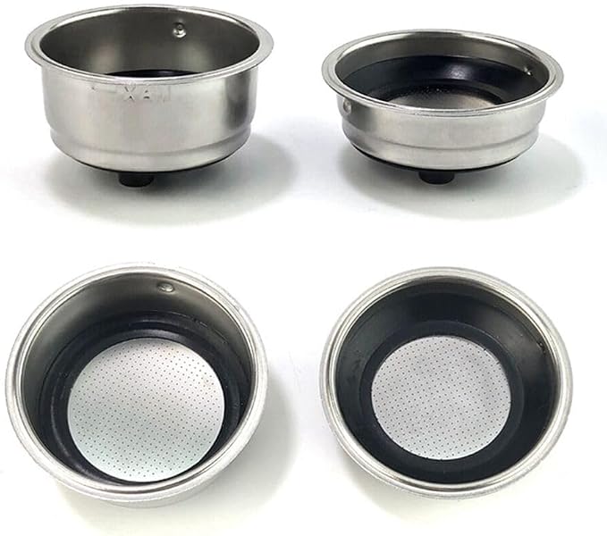 2-Pack Pressurized Coffee Filter Basket 51mm Portafilter Basket - Image 2