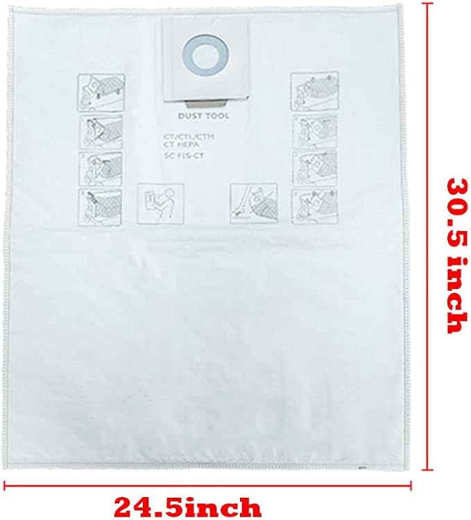 5-PSCK 496186 SELFCLEAN Filter Bag - Image 2