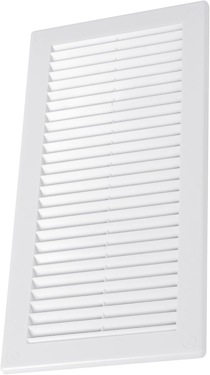 Vent Systems 4" x 11" White Plastic Soffit Vent Cover - Image 8