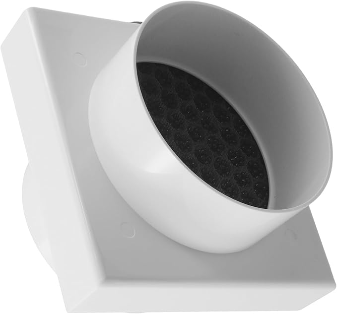 Duct Air Filter, Activated Carbon ABS Shell Ventilation Pipe Filters Fit - Image 6