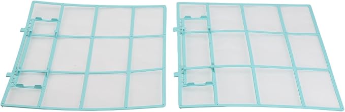 2pcs Indoor Hanging Air Conditioner Filter Accessories, Plastic Air Outlet Dust - Image 4
