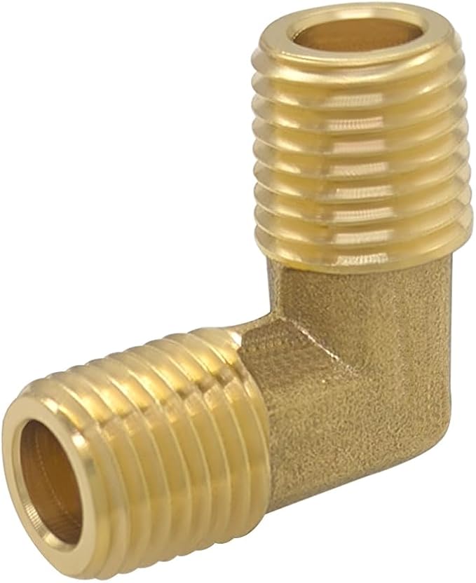 Hooshing 1/4 Inch NPT Elbow 90 Degree Street Elbow 1/4" NPT Male to 1/4" NPT - Image 4