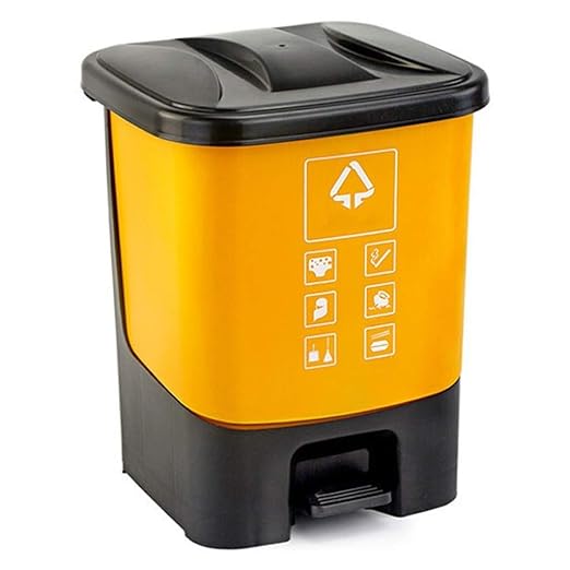 HASMI Trash Can Pedal-Type Trash Can, by Unknown