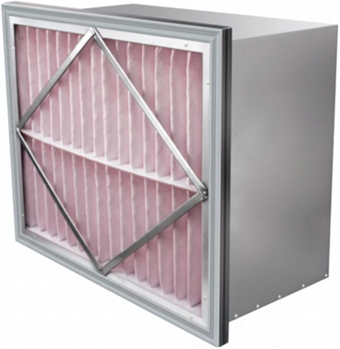 RIGID-PACK 20x20x12 Rigid Box Air Filter – MERV 15/98% ASHRAE HVAC Filter – - Image 4