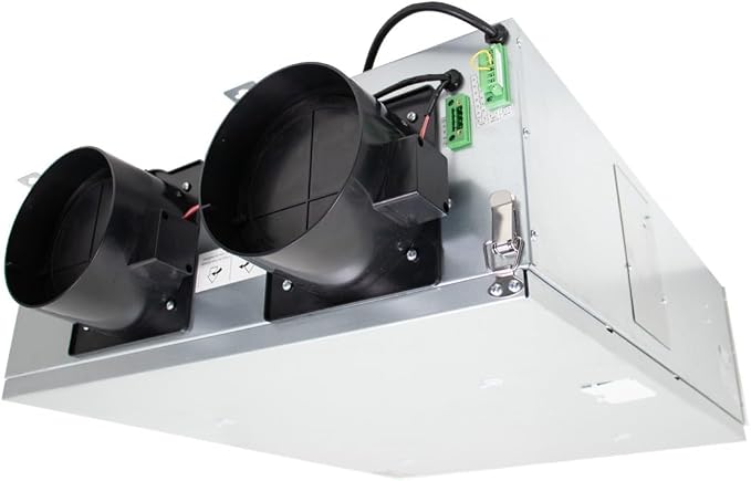 Awoco 6” Vent Energy Recovery Ventilator System Various Speeds 100 CFM by Awoco