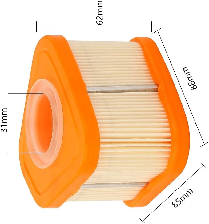 XCAN Air Filter Pre Fliter Fit For 595853 597265 115P02 115P05 123P02 123P07 - Image 2