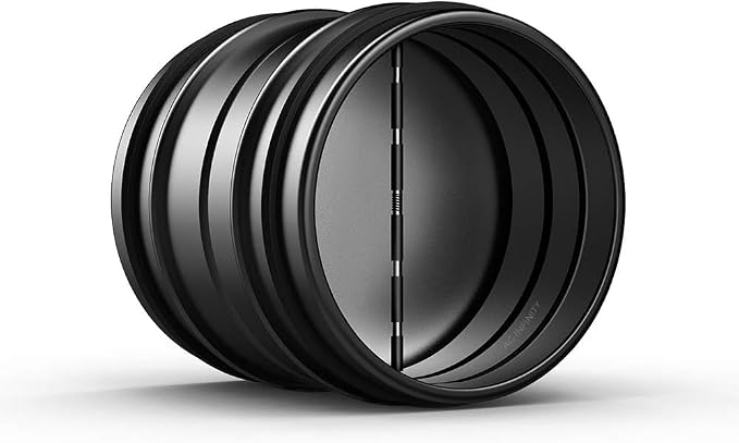 AC Infinity 6" Backdraft Damper, One-Way Airflow Ducting Insert by ACInfinity