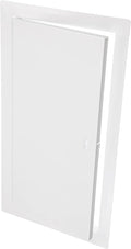 8" x 16" White Metal Access Panel. Service Shaft Door Panel. Plumbing, Electricity, Heating, Alarm Wall Access Panel for Drywall. Bathroom Services Access Hole Cover.