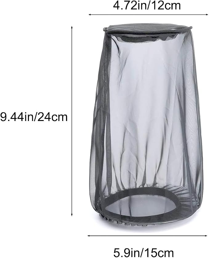 Black Air Intake Filter Sock Cover, Air Cleaner Protective Cover, Motorcycle - Image 4
