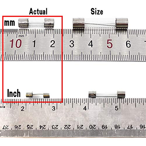 10Pcs F0.25AL250V 5X20MM 0.25A Fast Blow Fuse 0.25 Amp 250V Glass Cartridge - Image 3