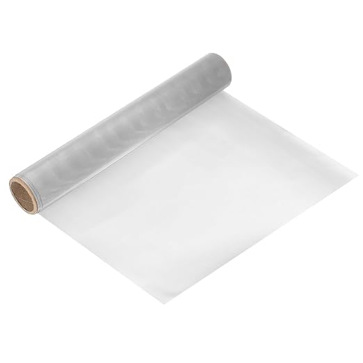 uxcell 200 Mesh 39" x 12" Woven Wire Mesh, 304 Stainless Steel Air Vent Filter by uxcell