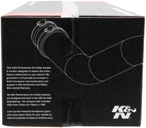K&N Cold Air Intake System: High-Flow Air Filter, Increase Performance & - Image 4