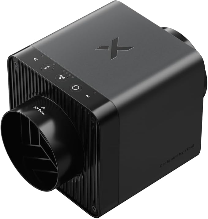 xTool SafetyPro IF2 2.0 Hyper Flow Inline Duct Fan, 14000RPM Dual Fans by xTool