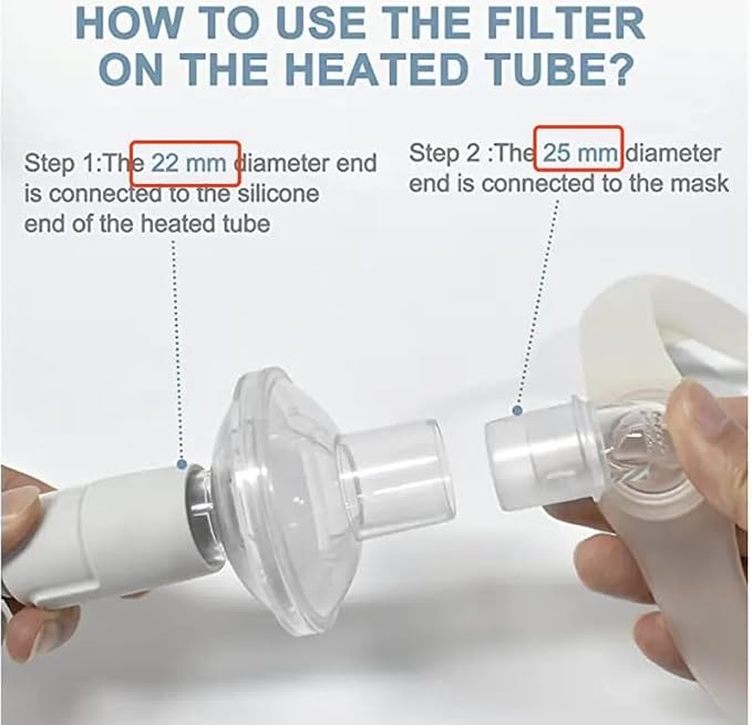 Universal CPAP Inline Filter, CPAP Air Filter - Image 4