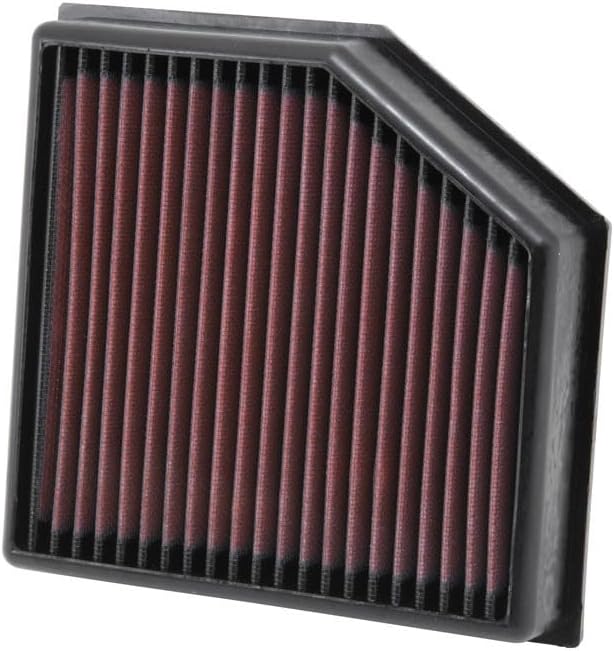 K&N Engine Air Filter: Reusable, Clean Every 75, 000 Miles, Replacement Car Air - Image 4