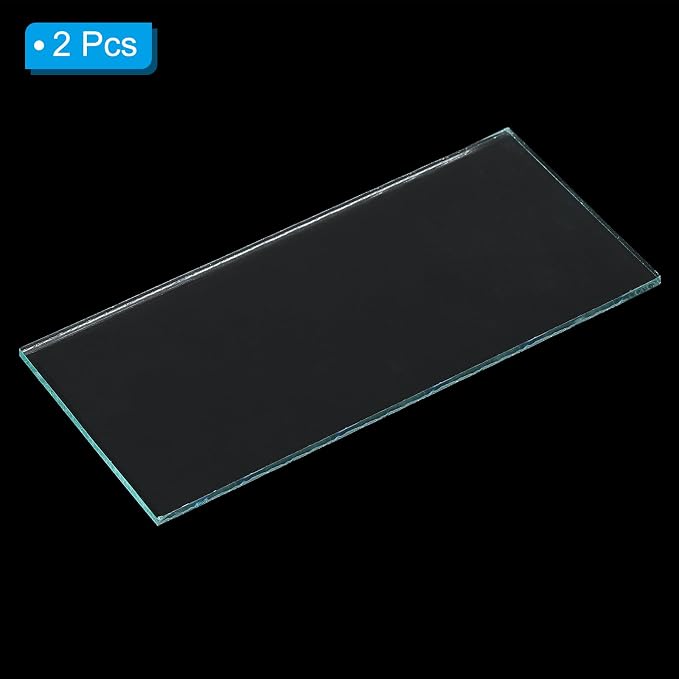 PATIKIL Welding Len 4-1/4"x 2", 2 Pack Hardened Glass Filter Plates Covers - Image 3