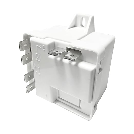 Relay, Start – 50A Coil, 332°C Continuous Duty Rating, Heavy-Duty Compressor by SPARKFIX