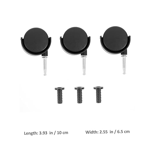 Alipis 3pcs Rotatable Caster Wheels - Image 9