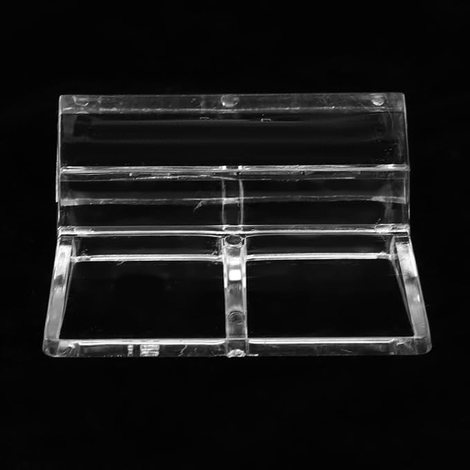 20Pcs Aquarium Glass Cover Holder Transparent Edge Mount Bracket Acrylic Clip - Image 8