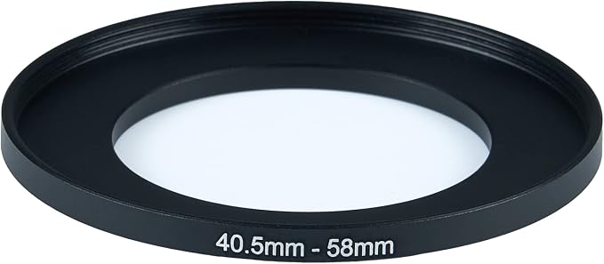 40.5mm to 58mm Step-Up Ring Filter Adapter - Image 2